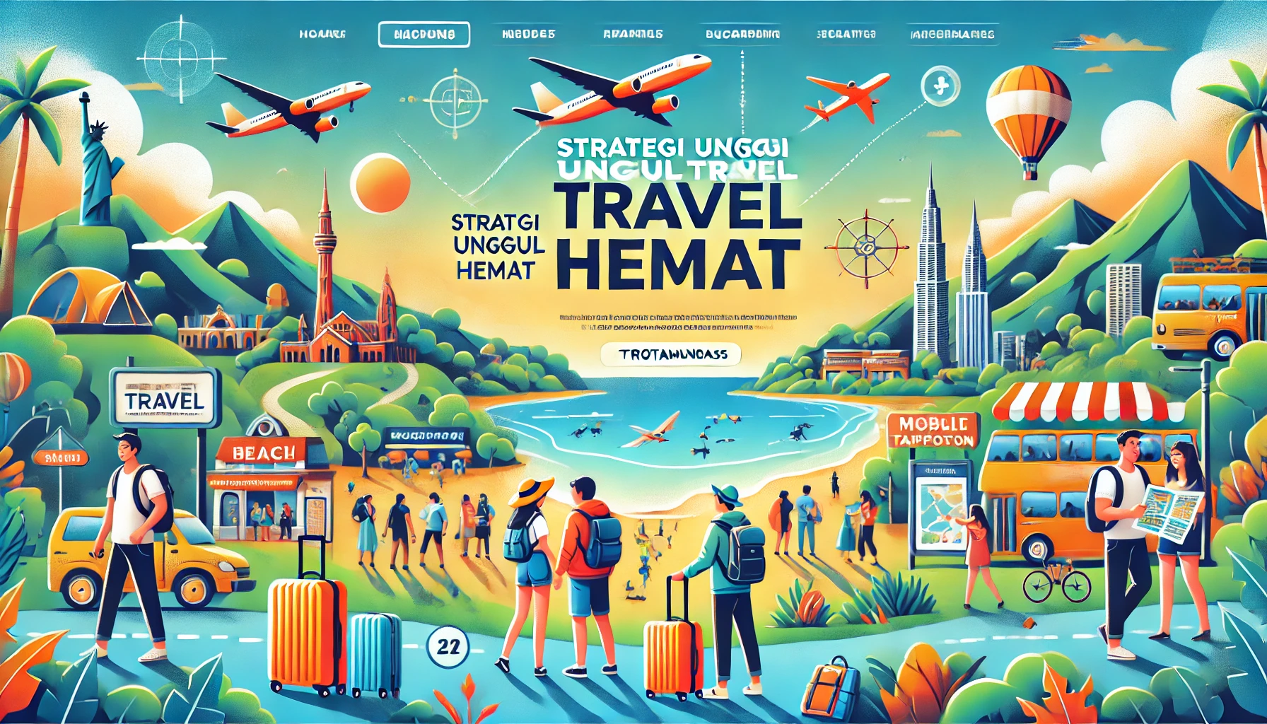 Strategi Unggul Travel Hemat