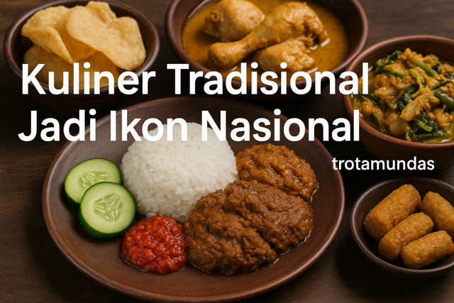 Kuliner Tradisional Jadi Ikon Nasional