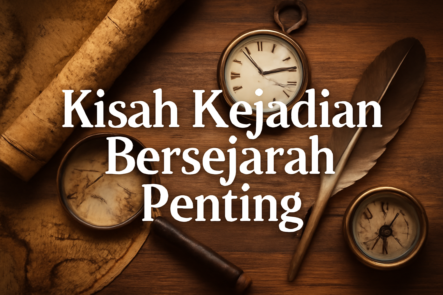 Kisah Kejadian Bersejarah Penting