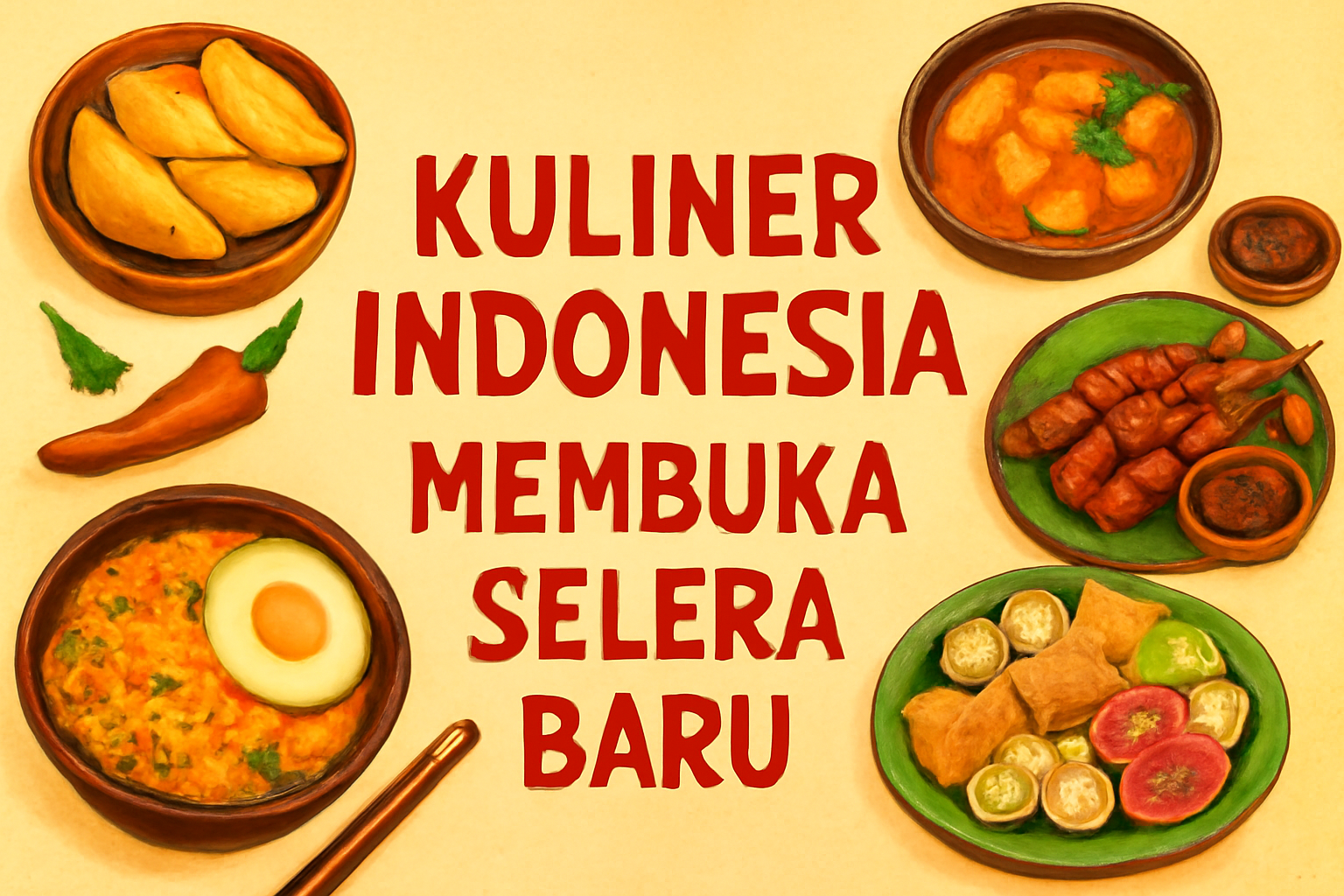 Kuliner Indonesia Membuka Selera Baru