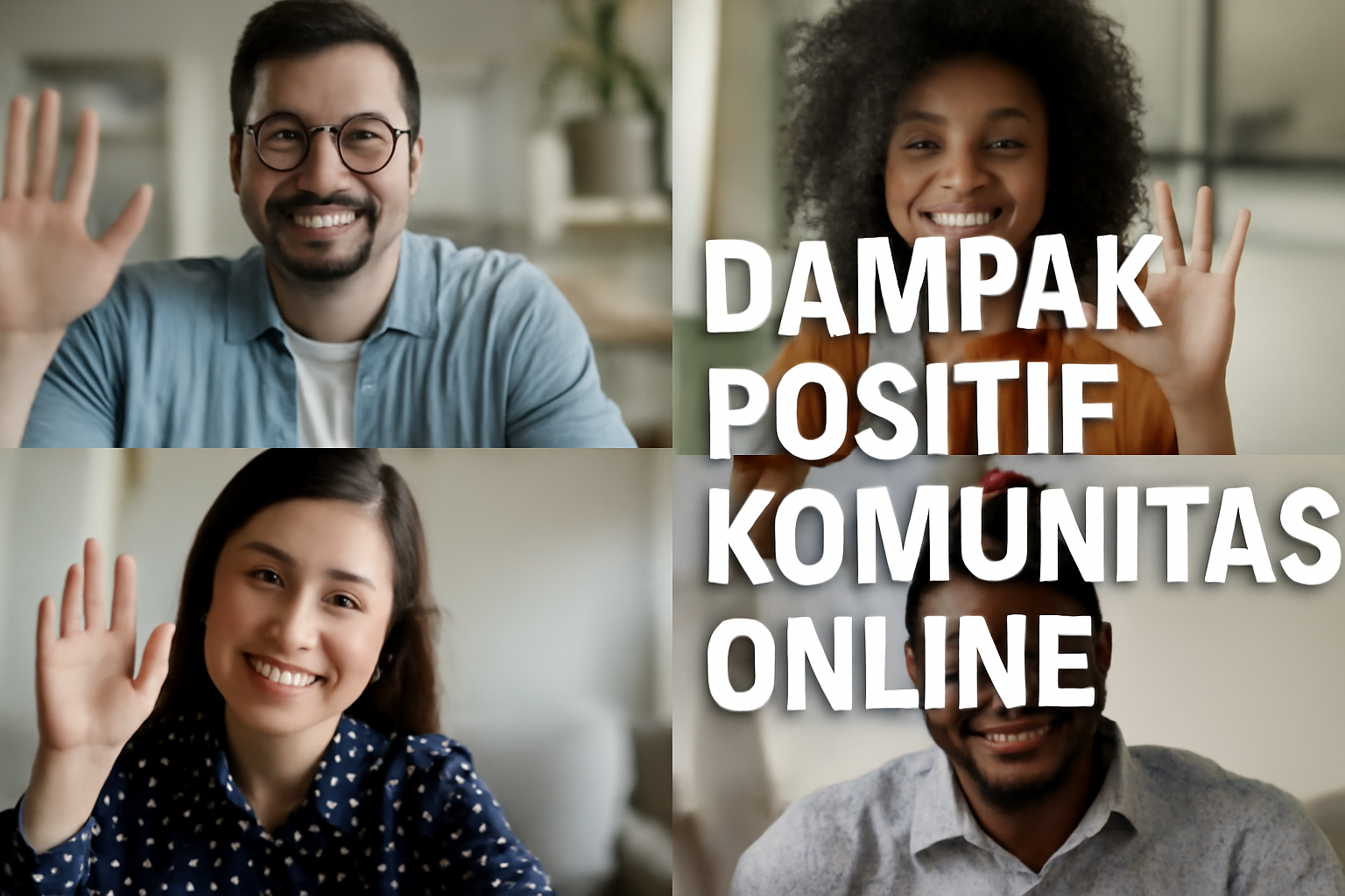 Dampak Positif Komunitas Online