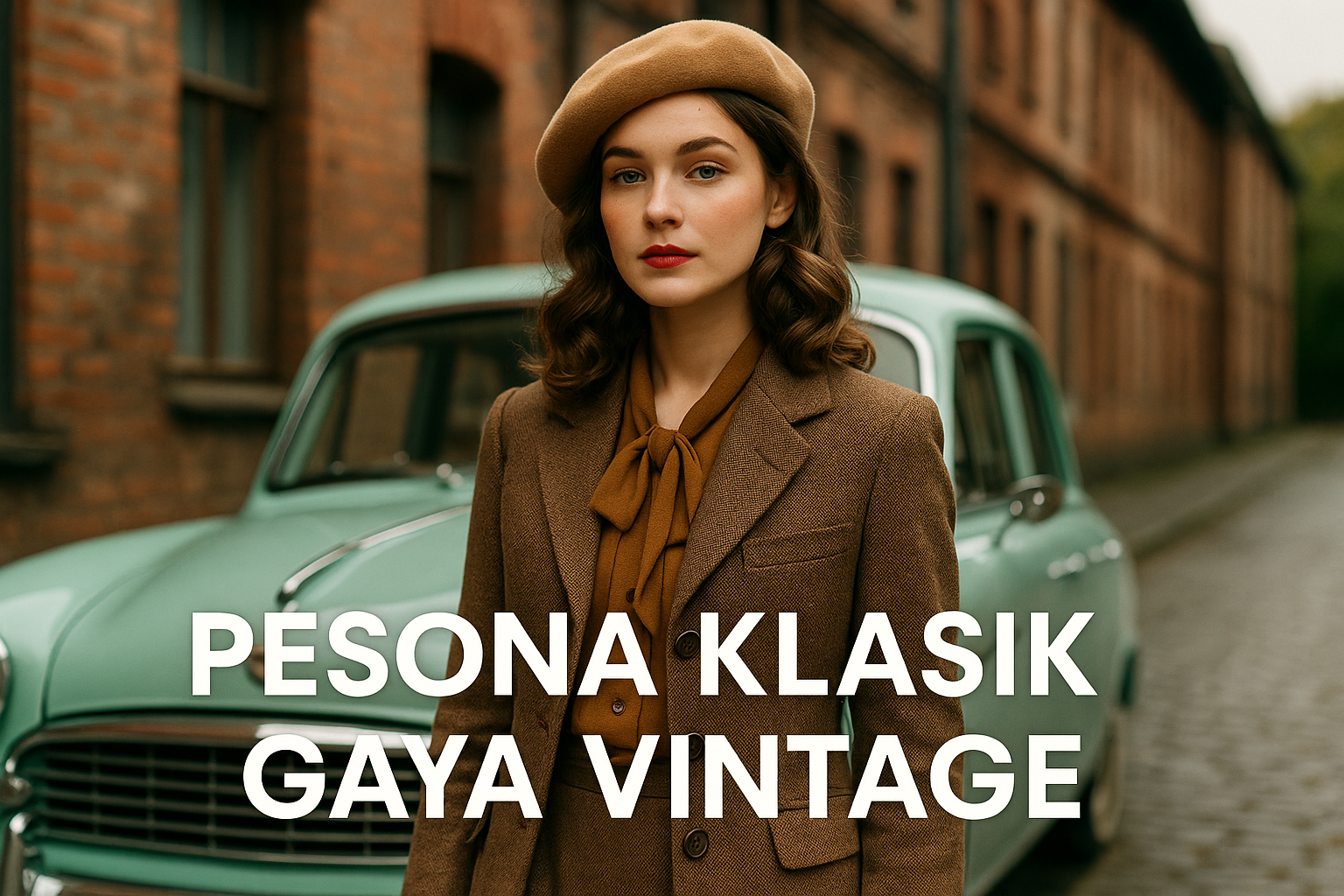 Pesona Klasik Gaya Vintage